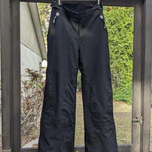 CMP Black Ski Snow Pants Kurz C19 short 31" waist